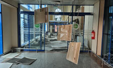 Naxçıvan Beynəlxalq Hava Limanına dron hücumu – hadisə yerindən GÖRÜNTÜLƏR