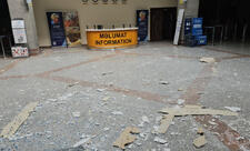 Naxçıvan Beynəlxalq Hava Limanına dron hücumu – hadisə yerindən GÖRÜNTÜLƏR