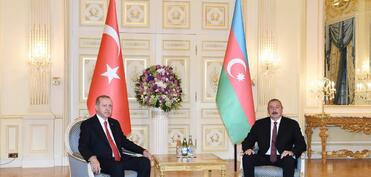 Ərdoğan Prezident İlham Əliyevə zəng vurub, Azərbaycana dəstəyini ifadə edib