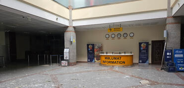 Naxçıvan Beynəlxalq Hava Limanına dron hücumu – hadisə yerindən GÖRÜNTÜLƏR