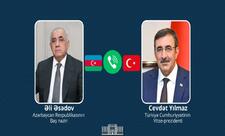 Əli Əsədov Türkiyənin Vitse-prezidenti ilə İranın Azərbaycana dron hücumlarını müzakirə edib