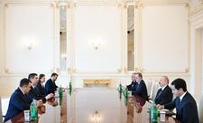 Prezident İlham Əliyev Moldova xarici işlər nazirini qəbul edib
