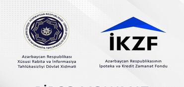İpoteka sisteminin təhlükəsizliyi ilə bağlı iki qurum birgə məlumat yayıb
