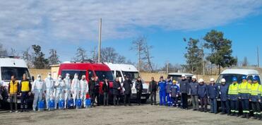 FHN-in Qarabağ Regional Mərkəzi mülki müdafiə məşqi keçirib