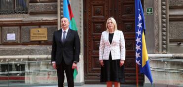 Bosniya və Herseqovinanın Rəyasət Heyətinin Sədri Jelka Tsviyanoviç İlham Əliyevə məktub ünvanlayıb