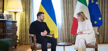 Meloni ilə Zelenski danışıqlar prosesini və Yaxın Şərqdəki vəziyyəti müzakirə ediblər