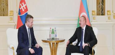 Prezident İlham Əliyev Slovakiya Prezidenti Peter Pellegriniyə təşəkkür edib