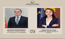 Azərbaycan və Rumıniya XİN başçıları Yaxın Şərqdə gərginliyin artması fonunda yaranmış risklər barədə danışıblar