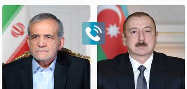 Məsud Pezeşkian Prezident İlham Əliyevə zəng edib
