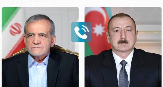 Məsud Pezeşkian Prezident İlham Əliyevə zəng edib