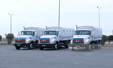 Azərbaycan Respublikası Prezidentinin tapşırığına əsasən İrana humanitar yardım yola salınıb