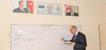 Emin Əmrullayev Xankəndi və Xocalı məktəblərində olub - FOTO
