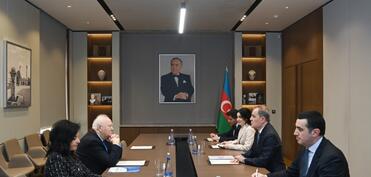 Ceyhun Bayramov Migel Angel Moratinos ilə görüşüb