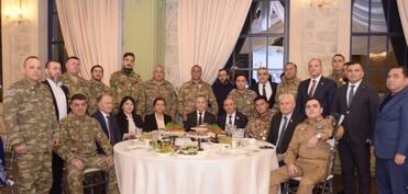 Şəhid ailələri və qazilər üçün iftar süfrəsi təşkil olunub