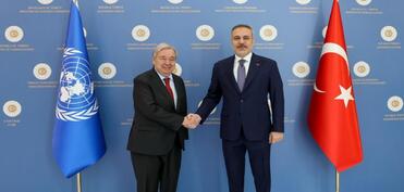 BMT Baş katibi Türkiyədə səfərdədir