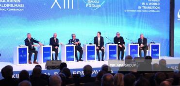 XIII Bakı Qlobal Forumu çərçivəsində panel müzakirə keçirilib - FOTO