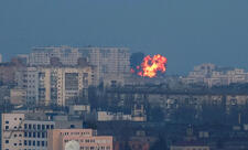 Kiyevdə partlayışlar baş verib