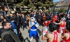 Paytaxtın abad məhəllələrindəki Novruz şənlikləri davam edir