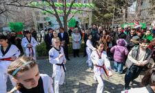 Paytaxtın abad məhəllələrindəki Novruz şənlikləri davam edir