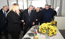 Xocavəndin Qırmızı Bazar qəsəbəsində yerləşən günəbaxan yağları zavoduna baxış keçirilib