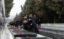 SOMDA rəhbərliyi Şəhidlər xiyabanını ziyarət edib