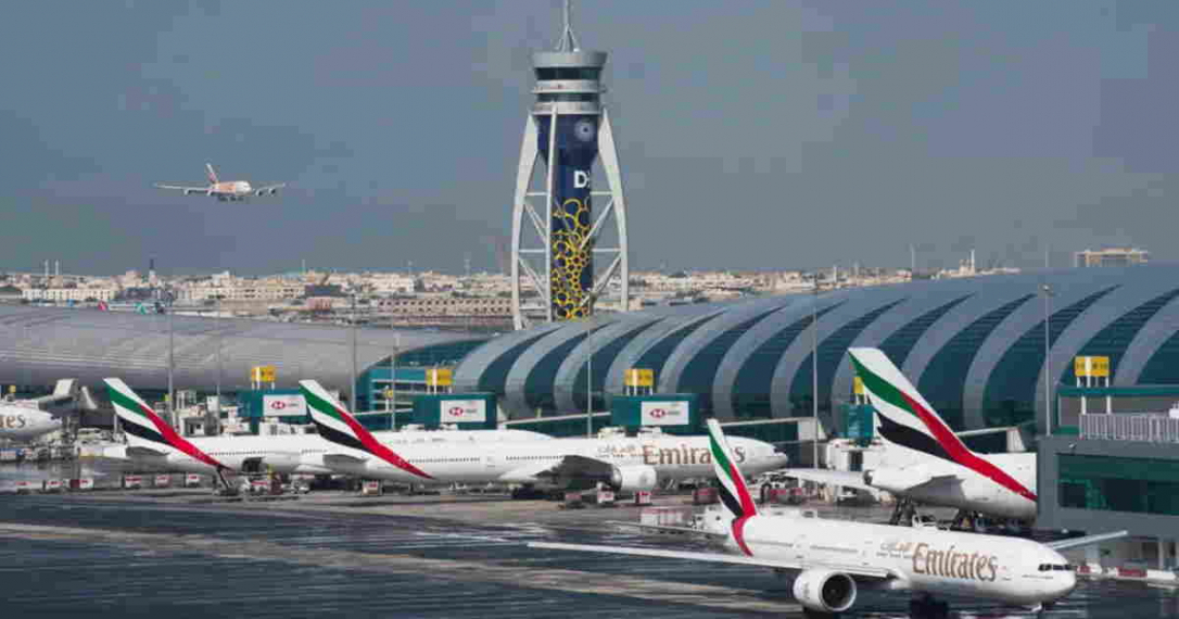 Dubay hava limanında uçuşlar qismən bərpa edilib