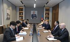 Ceyhun Bayramov Koreyanın xarici işlər nazirinin xüsusi nümayəndəsi ilə görüşüb