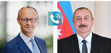 Prezident İlham Əliyevlə Fridrix Merts arasında telefon danışığı olub