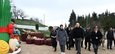 Azərbaycan Prezidenti: Mən altıncı ildir ki, Novruz bayramını Qarabağda qeyd edirəm