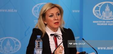 Zaxarova Paşinyanı Aİ ilə bağlı mövqeyinə görə tənqid edib: Belə insanlar şahmatda özlərinə qalib gəlir