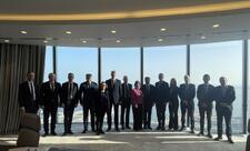 Hikmət Hacıyev Şimali Avropa-Baltik əməkdaşlıq formatına daxil olan ölkələrin XİN nümayəndələri ilə görüşüb