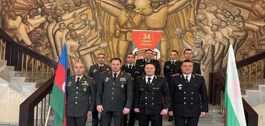 Hərbi polisin nümayəndə heyəti Bolqarıstana səfər edib