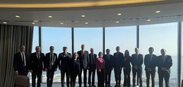 Hikmət Hacıyev Şimali Avropa-Baltik əməkdaşlıq formatına daxil olan ölkələrin XİN nümayəndələri ilə görüşüb