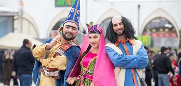 Cəbrayılın yenidən qurulan Horovlu kəndində Novruz festivalı və sərgi-satış yarmarkası keçirilib