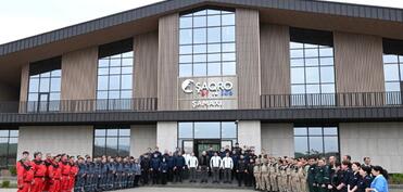 Prezident “Şirvan Aqro” heyvandarlıq kompleksinin açılışında iştirak edib