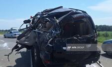 Zərdabda maşın kanala aşıb, 2 nəfər ölüb