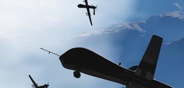 Ukrayna Moskvaya pilotsuz uçuş aparatları ilə hücum edib