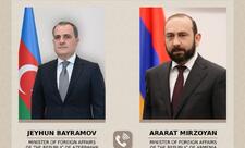 Azərbaycan və Ermənistan xarici işlər nazirləri arasında telefon danışığı olub