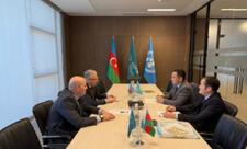 Qazaxıstan səfiri Muxtar Babayev ilə görüşüb