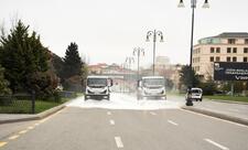 Bu gün paytaxtın 555 küçəsi yuyulub