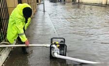 Bakının qəsəbələrində yağış fəsadlarının aradan qaldırılması davam etdirilir