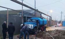 Bakının qəsəbələrində yağış fəsadlarının aradan qaldırılması davam etdirilir