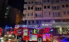 Gəncədə yaşayış binasında yanğın olub, sakinlər təxliyə edilib