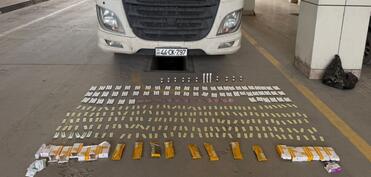 Ötən ay sərhəddə 7,5 milyon manatlıq qaçaqmal tutulub