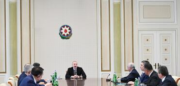 Prezident TDT-yə üzv dövlətlərin hökumət başçılarının görüşünün iştirakçılarını qəbul edib - FOTO - YENİLƏNİB