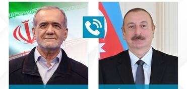 Məsud Pezeşkian Prezident İlham Əliyevə zəng edib