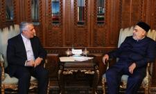 Şeyxülislam Allahşükür Paşazadə Müctəba Dəmirçilunu qəbul edib