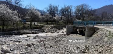 Qubada güclü yağış fəsadlar yaradıb