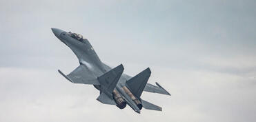 Krımda təlim uçuşu zamanı "Su-30" qırıcısı qəzaya uğrayıb