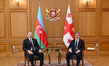 Azərbaycan liderinin Gürcüstanın Prezidenti Mixeil Kavelaşvili ilə təkbətək görüşü olub  - YENİLƏNİB